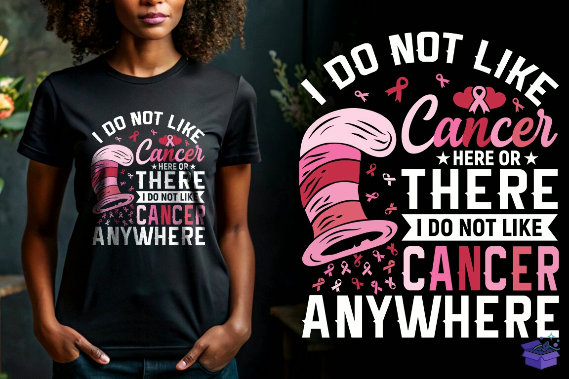 Breast Cancer Awareness Month T Shirt - DTF & Süblimasyon Baskı Tasarımı (SVG, DXF, EPS, PNG) - detaylı önizleme 4