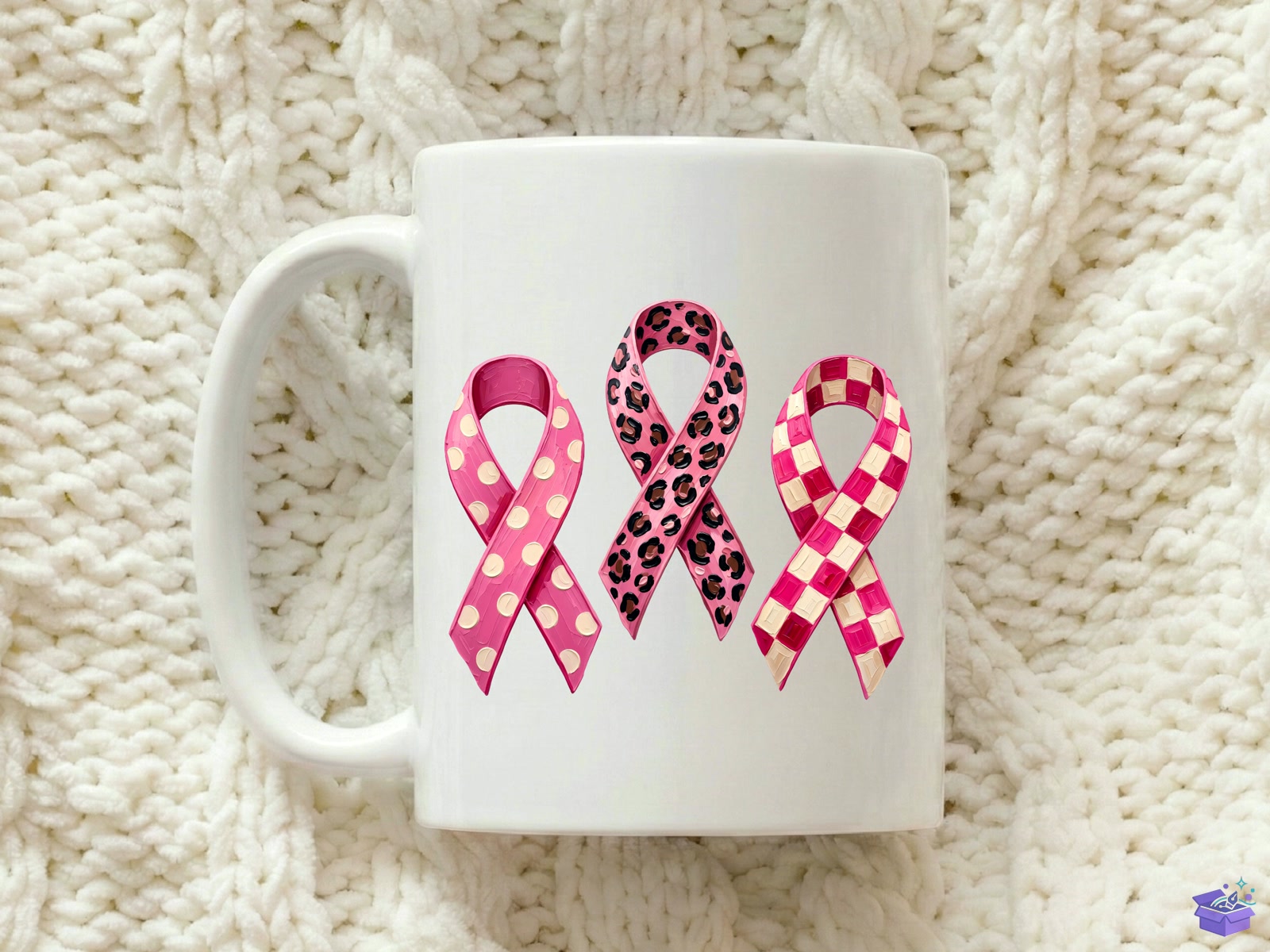 Breast Cancer Awareness Ribbon PNG - DTF & Süblimasyon Baskı Tasarımı (SVG, DXF, EPS, PNG) - detaylı önizleme 4