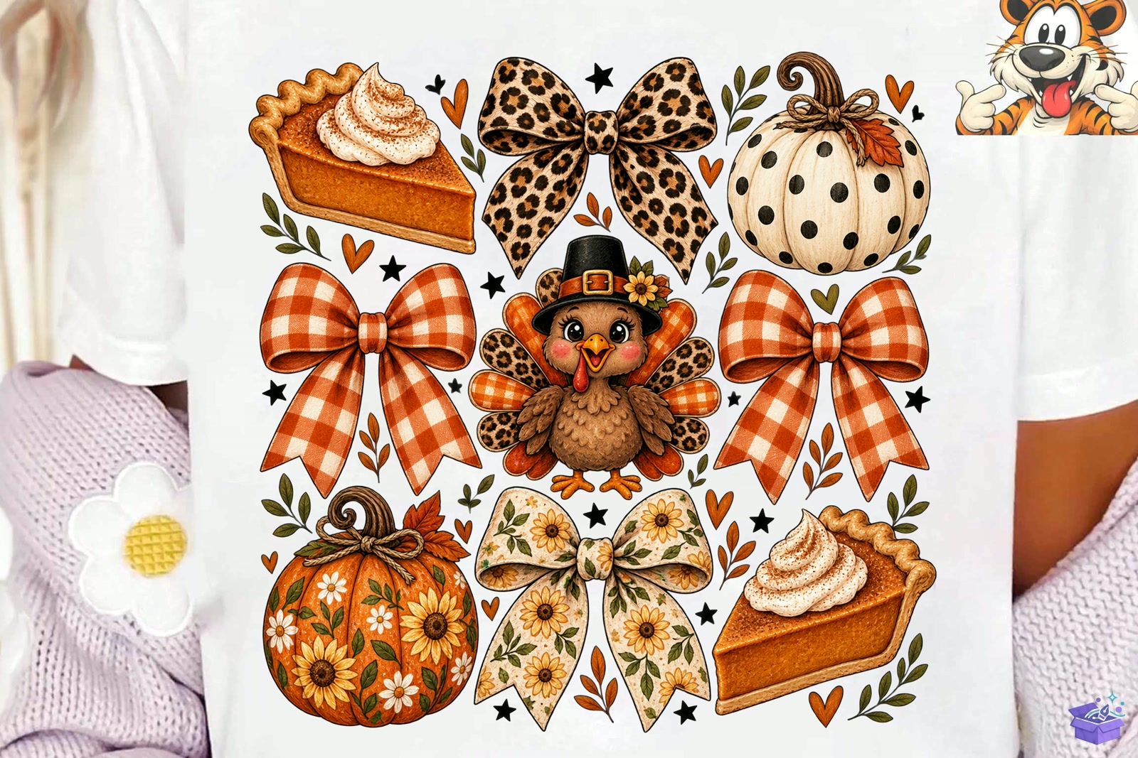 Fall Thanksgiving PNG Shirt Design Bundl - DTF & Süblimasyon Baskı Tasarımı (SVG, DXF, EPS, PNG) - DTF Baskı Tasarımları İndir (DXF, SVG, EPS)