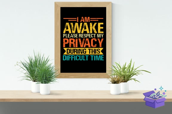 I Am Awake Funny Sarcastic Tshirt PNG - DTF & Süblimasyon Baskı Tasarımı (SVG, DXF, EPS, PNG) - detaylı önizleme 5