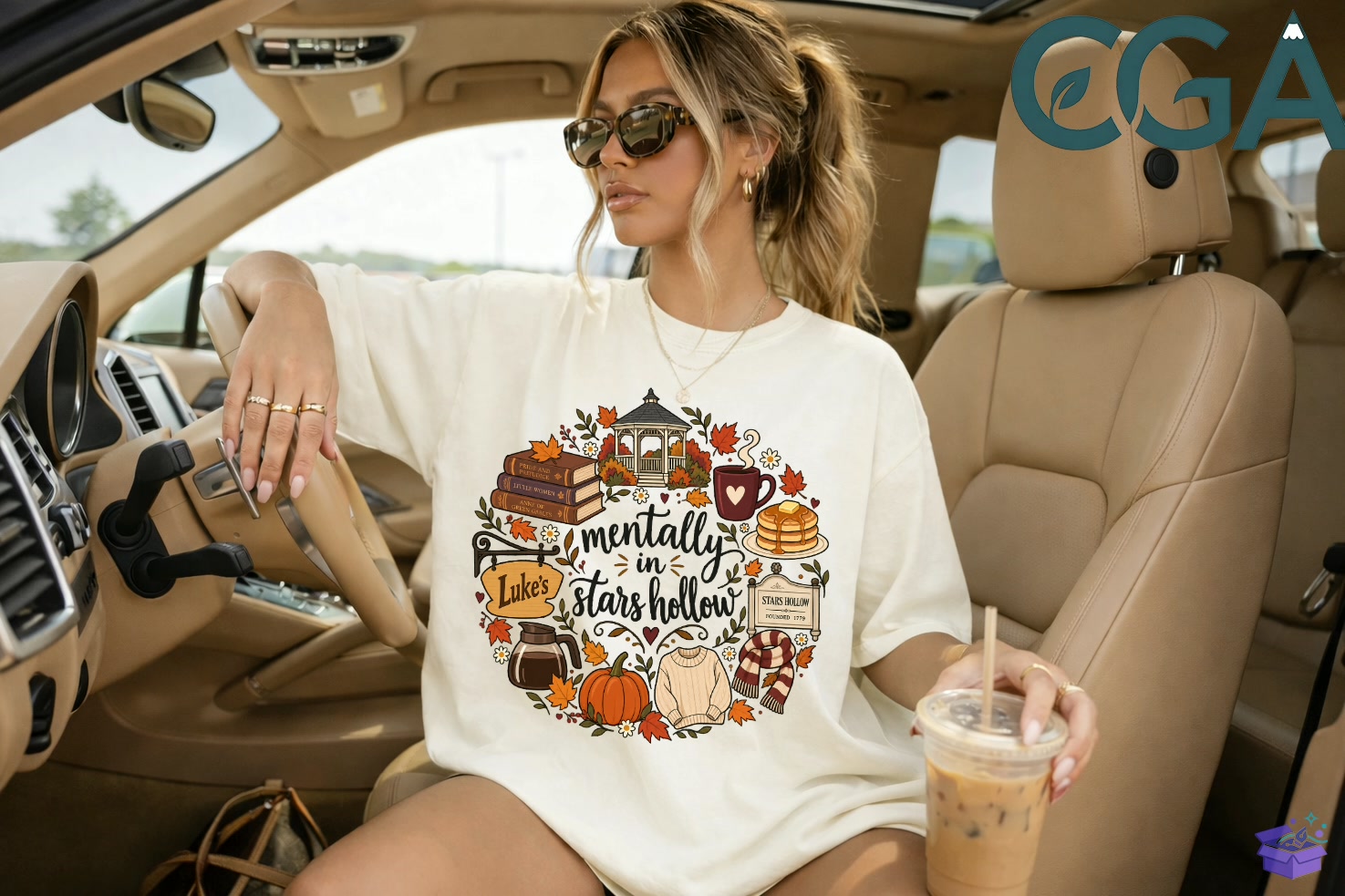 Mentally İn Stars Hollow Fall PNG - DTF & Süblimasyon Baskı Tasarımı (SVG, DXF, EPS, PNG) - detaylı önizleme 2