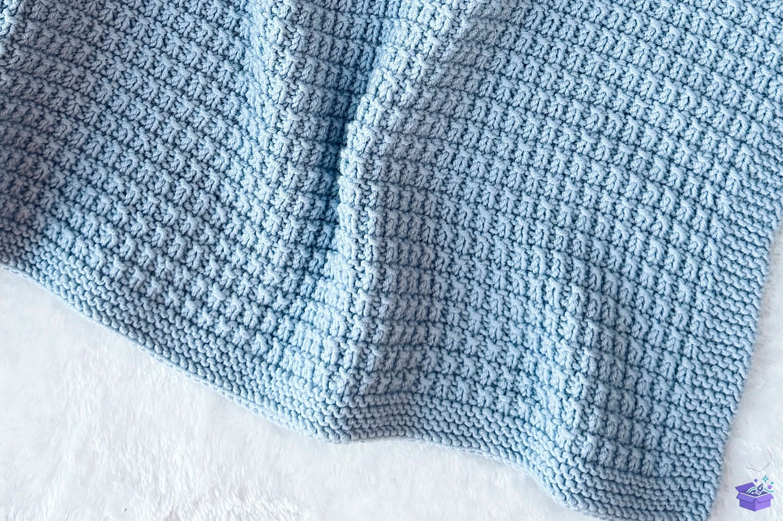 Seersucker Baby Blanket Knitting Desen - El İşi ve Kesim Dosyası (SVG, DXF, EPS, PNG) - El İşi & Zanaat İndir (DXF, SVG, EPS)