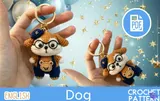 Amigurumi Köpek Anahtarlık - Tığ İşi Örgü Kalıbı (PDF) - detaylı önizleme 1