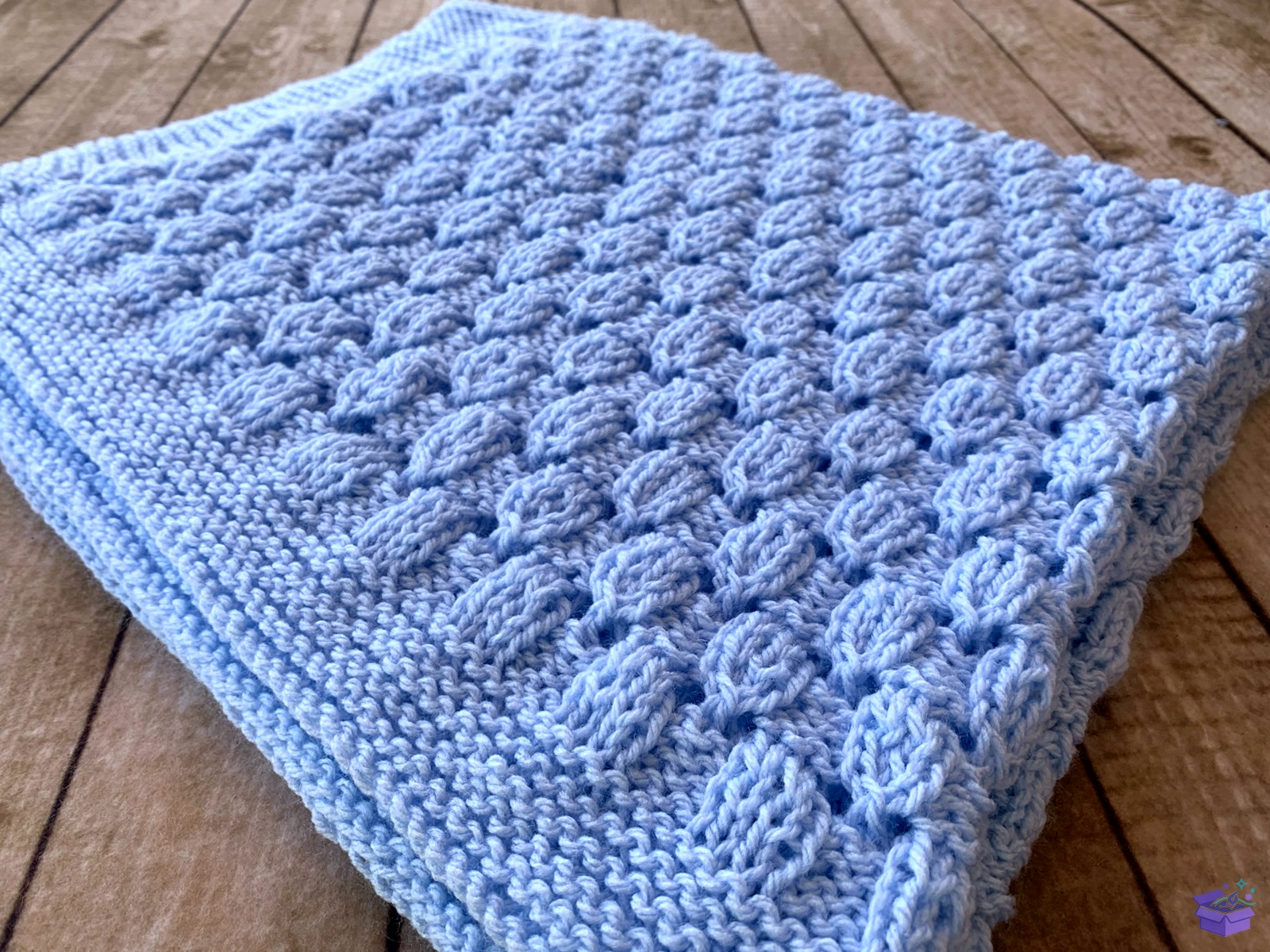 Lullaby Baby Blanket Knit Desen - El İşi ve Kesim Dosyası (SVG, DXF, EPS, PNG) - El İşi & Zanaat İndir (DXF, SVG, EPS)