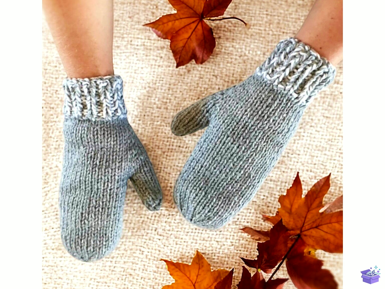 Super Easy And Quick Adult Mittens - El İşi ve Kesim Dosyası (SVG, DXF, EPS, PNG) - detaylı önizleme 5