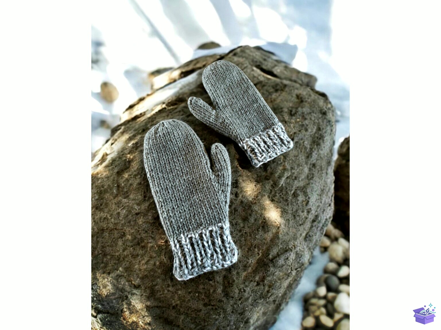 Super Easy And Quick Adult Mittens - El İşi ve Kesim Dosyası (SVG, DXF, EPS, PNG) - detaylı önizleme 6