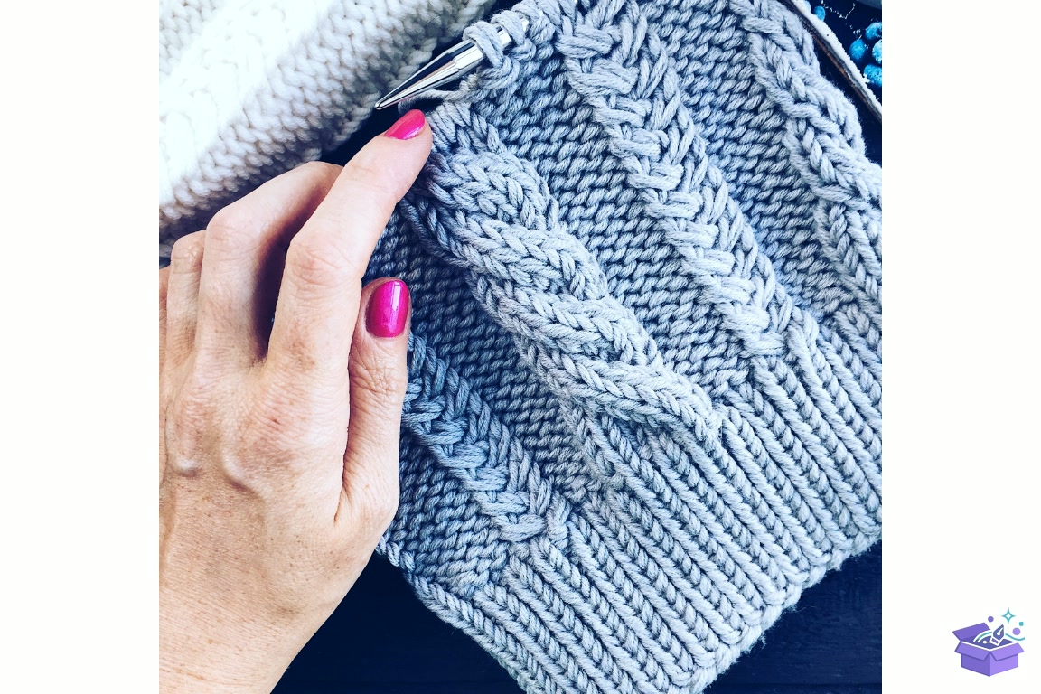 Greta Beanie Knitting Desen - El İşi ve Kesim Dosyası (SVG, DXF, EPS, PNG) - detaylı önizleme 4