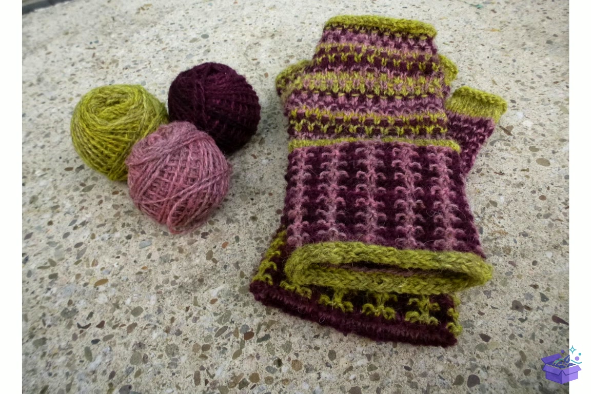 Cozy Mucagan Mitts - El İşi ve Kesim Dosyası (SVG, DXF, EPS, PNG) - detaylı önizleme 4