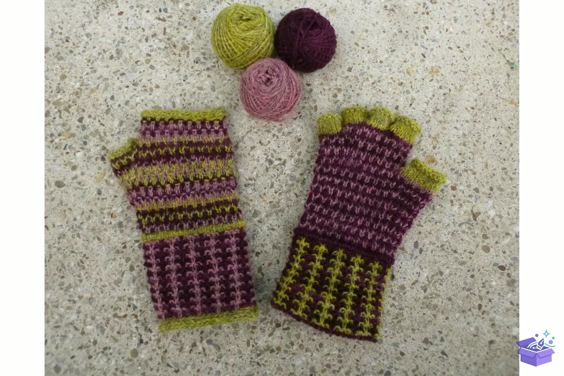Cozy Mucagan Mitts - El İşi ve Kesim Dosyası (SVG, DXF, EPS, PNG) - detaylı önizleme 5