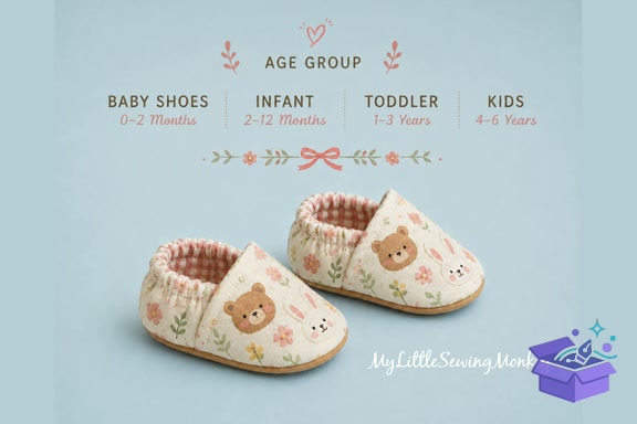 Baby Shoes Sewing Desen Baby Booties - El İşi ve Kesim Dosyası (SVG, DXF, EPS, PNG) - El İşi & Zanaat İndir (DXF, SVG, EPS)
