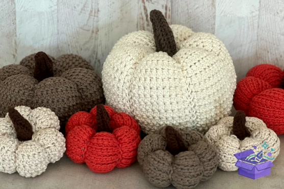 Crochet Pumpkin Desen - El İşi ve Kesim Dosyası (SVG, DXF, EPS, PNG) - detaylı önizleme 6