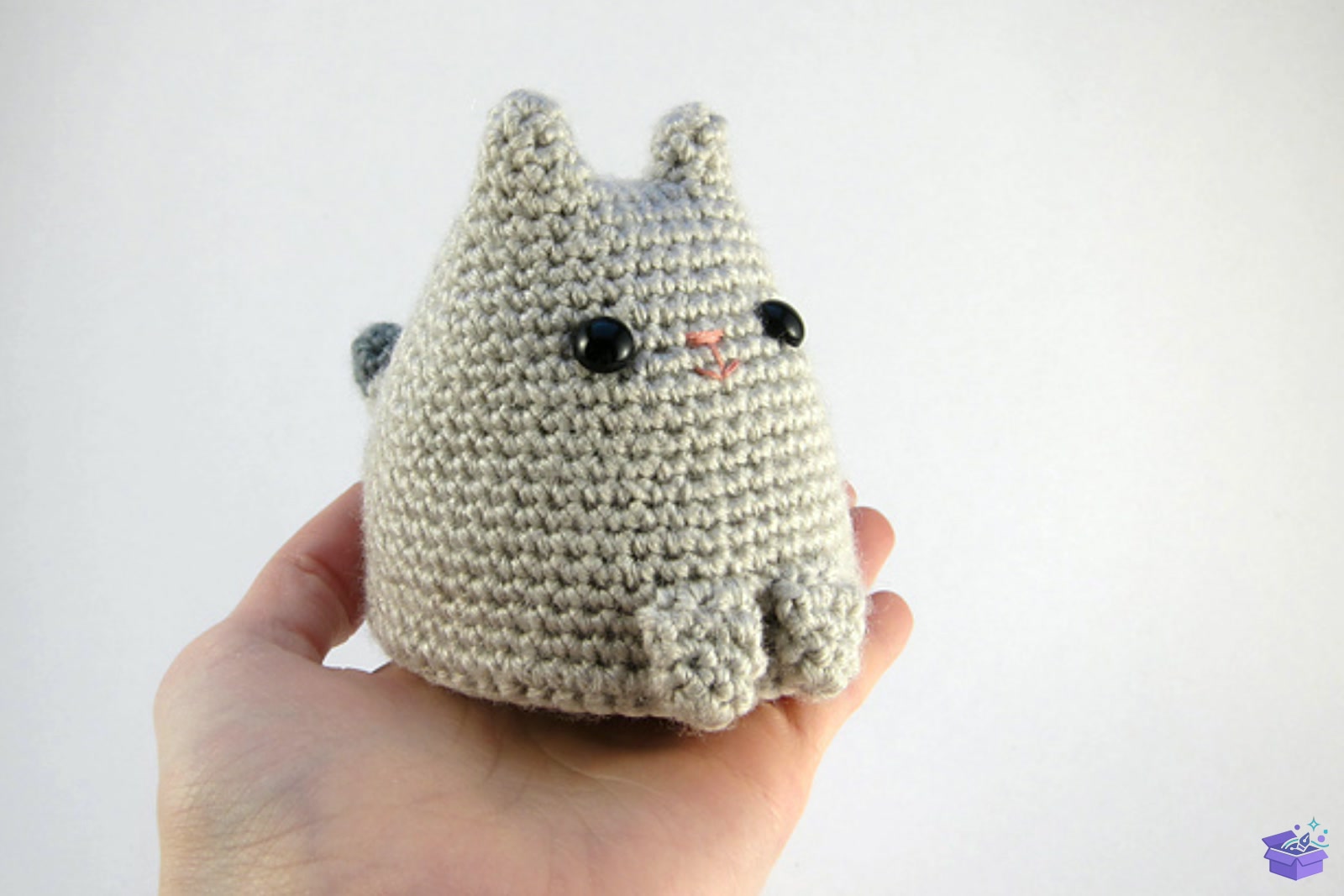 Cute Kedi Amigurumi Crochet Desen - El İşi ve Kesim Dosyası (SVG, DXF, EPS, PNG) - detaylı önizleme 2