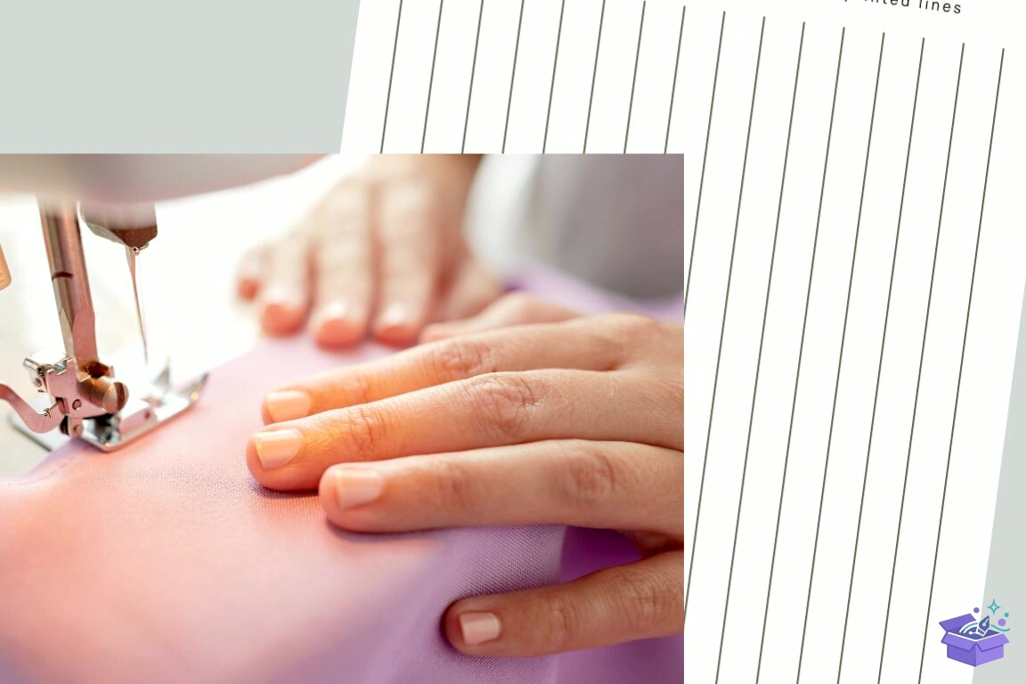 Sewing Machine Practice Sheets - El İşi ve Kesim Dosyası (SVG, DXF, EPS, PNG) - detaylı önizleme 3
