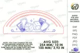 Oyun Kartı Tutucu (Model 2) - Lazer Kesim ve Çizim Dosyası (SVG, DXF, EPS, PDF, PNG) - detaylı önizleme 2