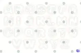 Ahşap Alfabe Yapboz Tahtası - Lazer Kesim ve Çizim Dosyası (SVG, DXF, EPS, AI, PDF, PNG) - detaylı önizleme 2
