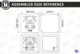 Çocuklar İçin Ahşap Kaydırmalı Yapboz - Lazer Kesim ve Çizim Dosyası (SVG, DXF, EPS, CDR, PDF, PNG) - detaylı önizleme 2