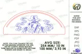 Oyun Kartı Tutucu (10 Tasarım) - Lazer Kesim ve Çizim Dosyası (SVG, DXF, EPS, PDF, PNG) - detaylı önizleme 3