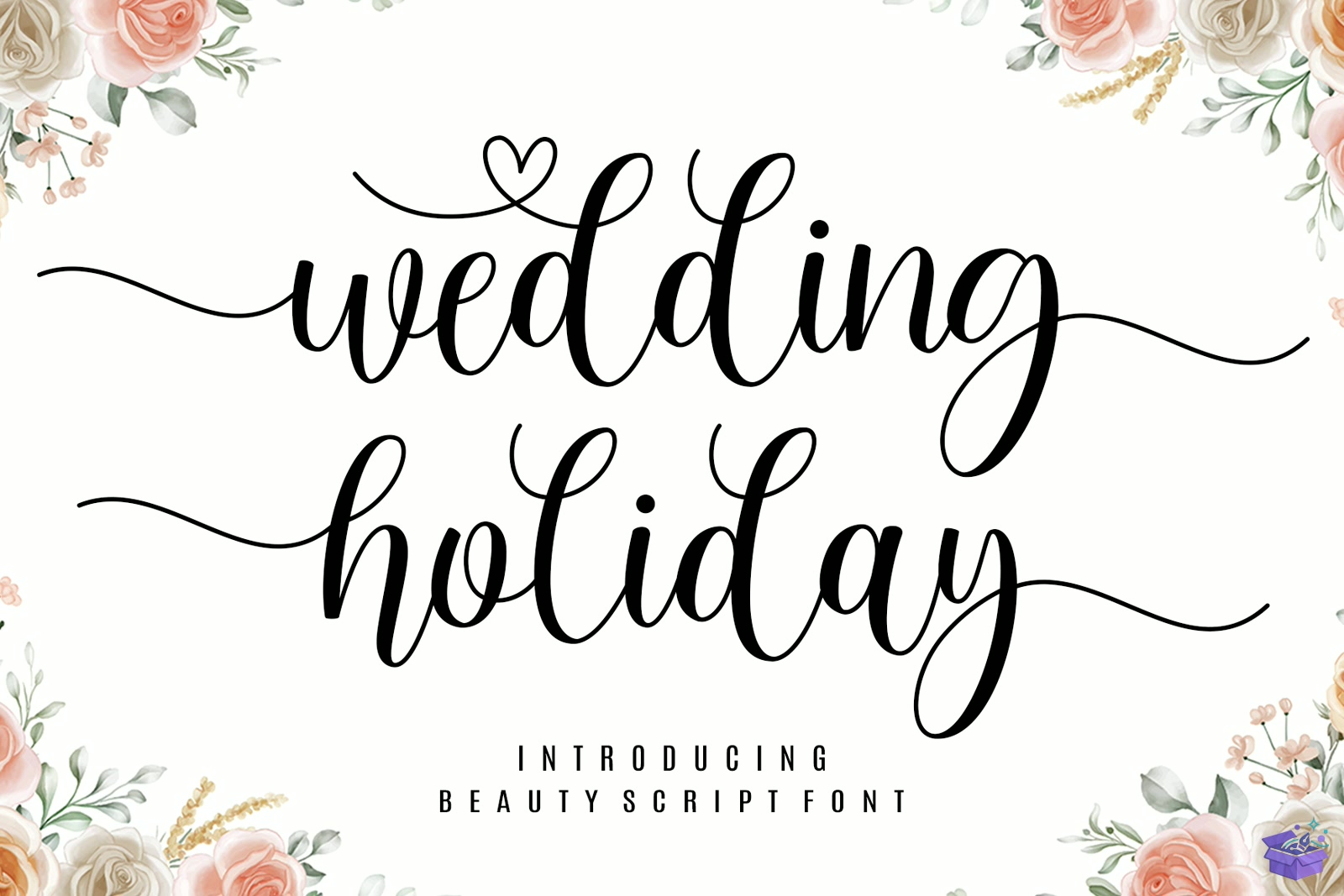 Düğün Nişan Holiday Yazı Tipi - Yazı Tipi & Font Paketi (SVG, DXF, EPS, PNG) - Fontlar İndir (DXF, SVG, EPS)