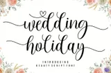Holiday Düğün ve Nişan - Yazı Tipi & Font Paketi (OTF) - detaylı önizleme 1