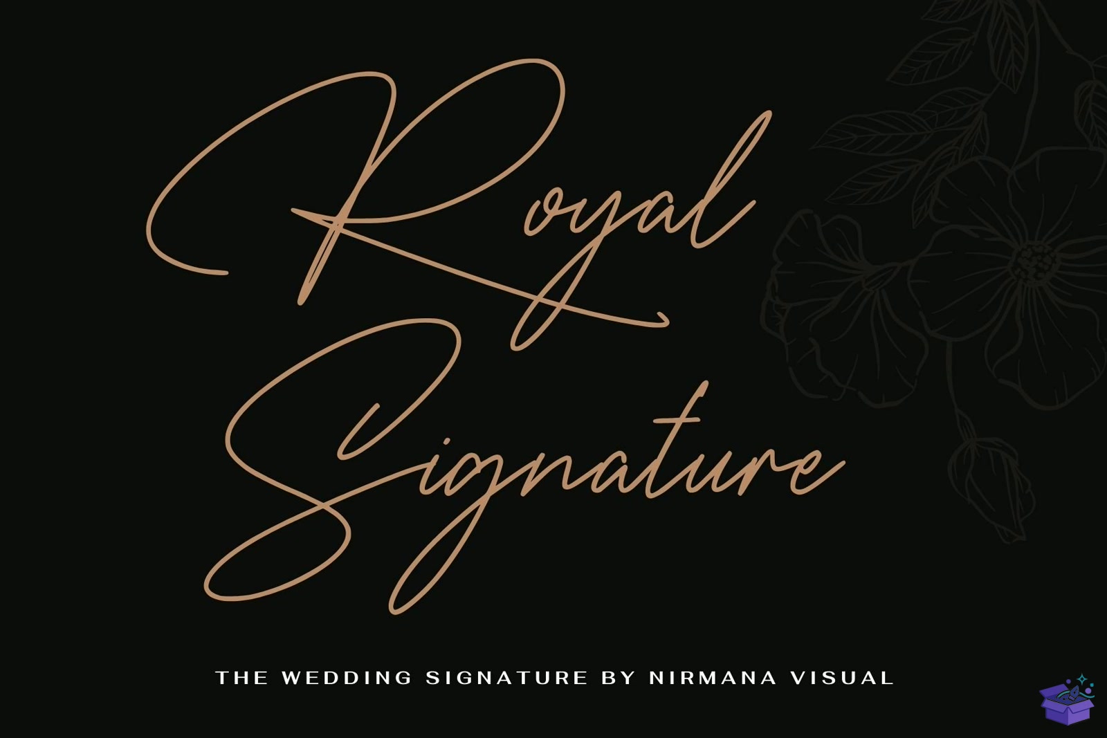 The Düğün Nişan Signature Yazı Tipi - Yazı Tipi & Font Paketi (SVG, DXF, EPS, PNG) - detaylı önizleme 2