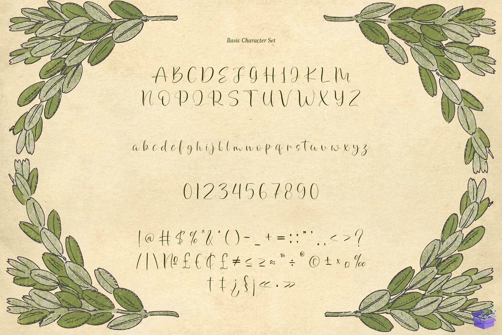 Nostalgic Düğün Nişan Yazı Tipi - Yazı Tipi & Font Paketi (SVG, DXF, EPS, PNG) - detaylı önizleme 3