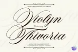 Violyn Thivoria Düğün ve Nişan - Yazı Tipi & Font Paketi (OTF, TTF) - detaylı önizleme 1