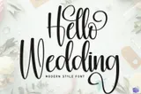 Hello Düğün ve Nişan - Yazı Tipi & Font Paketi (OTF) - detaylı önizleme 1