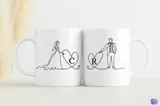 Couple Monogram Düğün ve Nişan - Yazı Tipi & Font Paketi (OTF, TTF) - detaylı önizleme 4