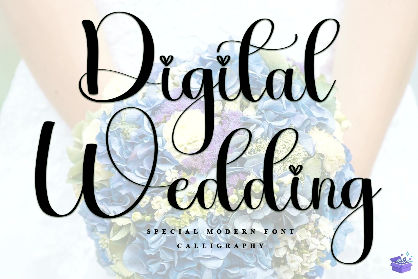Digital Düğün Nişan Yazı Tipi - Profesyonel Sunum Mockup Şablonu (SVG, DXF, EPS, PNG) - Fontlar İndir (DXF, SVG, EPS)