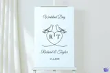 Kuşlu "Love" Monogram Düğün ve Nişan - Yazı Tipi & Font Paketi (OTF, TTF) - detaylı önizleme 3