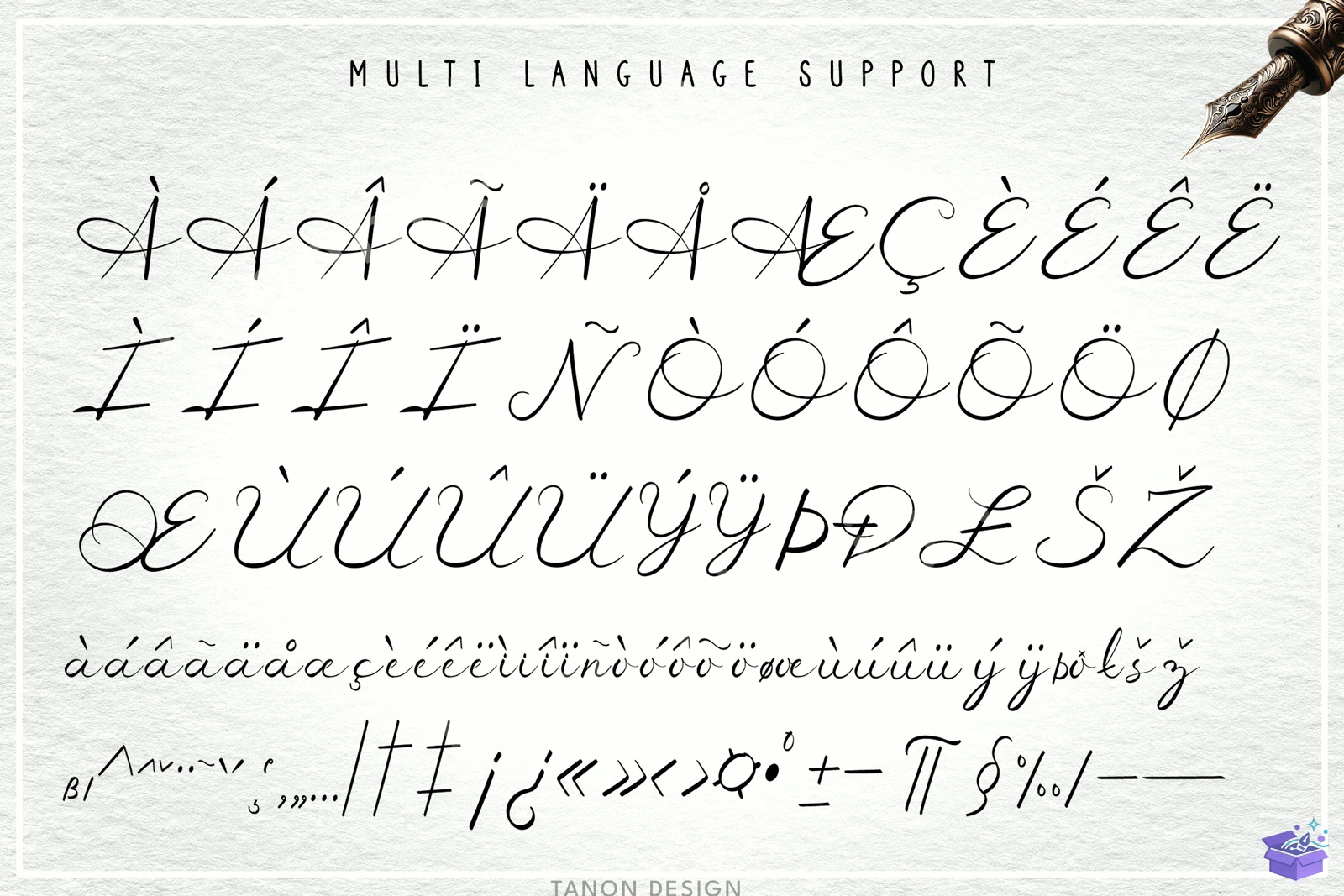 Düğün Nişan Signature Yazı Tipi - Yazı Tipi & Font Paketi (SVG, DXF, EPS, PNG) - detaylı önizleme 4