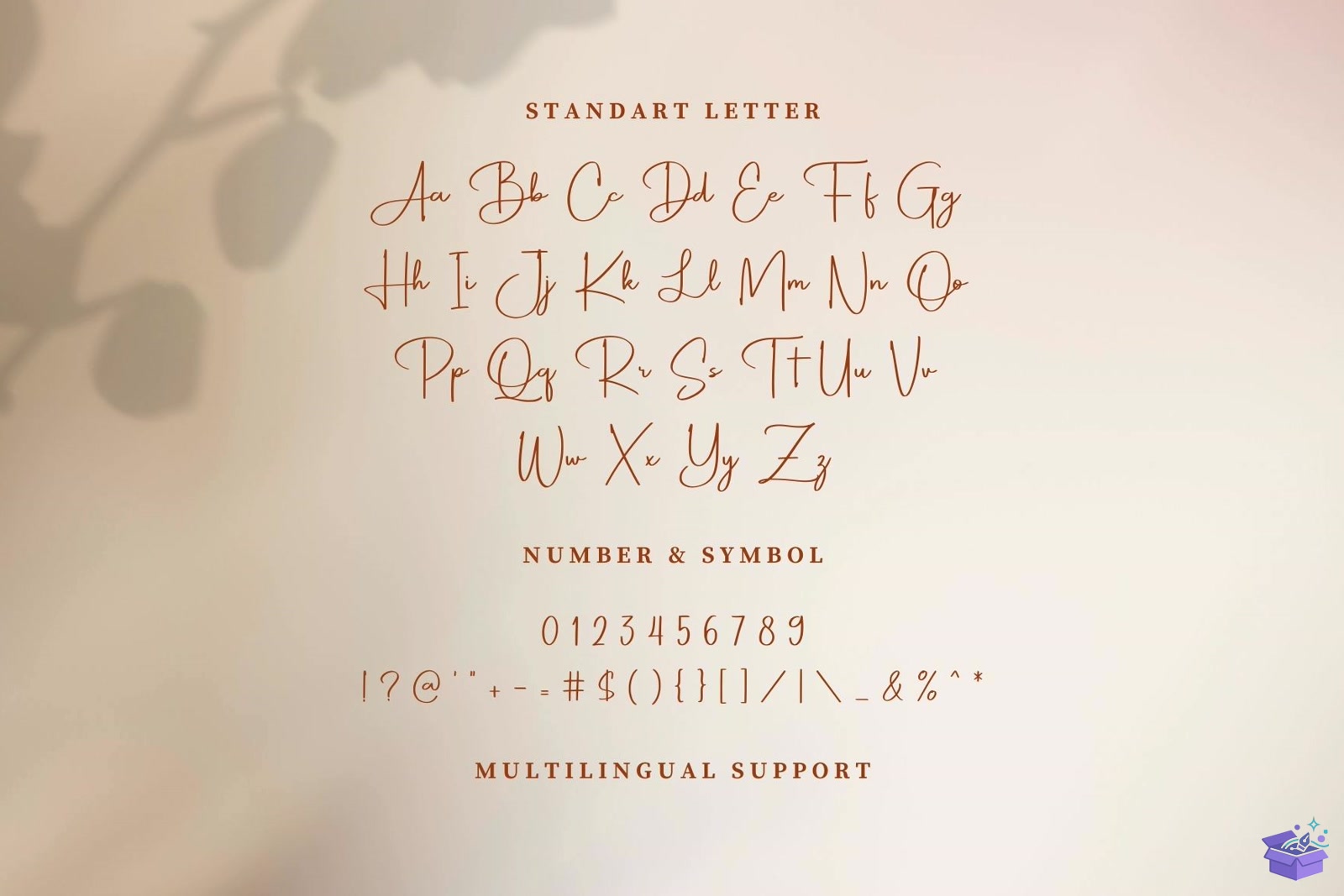 Royal Düğün Nişan Yazı Tipi - Yazı Tipi & Font Paketi (SVG, DXF, EPS, PNG) - detaylı önizleme 4