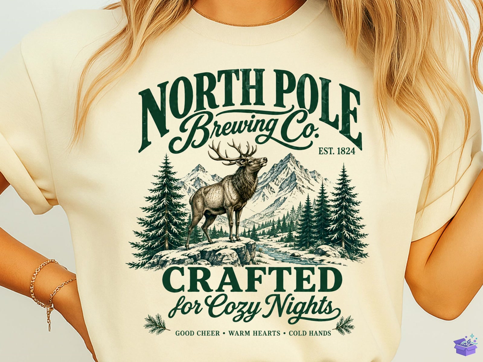 North Pole Brewing Co Yılbaşı PNG Rus - DTF & Süblimasyon Baskı Tasarımı (SVG, DXF, EPS, PNG) - detaylı önizleme 3