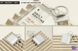 Kare Pleksi Anahtarlık Mockup (3 Tasarım) - Profesyonel Sunum Mockup Şablonu (PDF, PSD) - detaylı önizleme 4