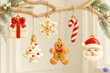Yılbaşı Ağacı Süsü (Model 4) - 3D Baskı ve Model Dosyası (STL) - detaylı önizleme 1