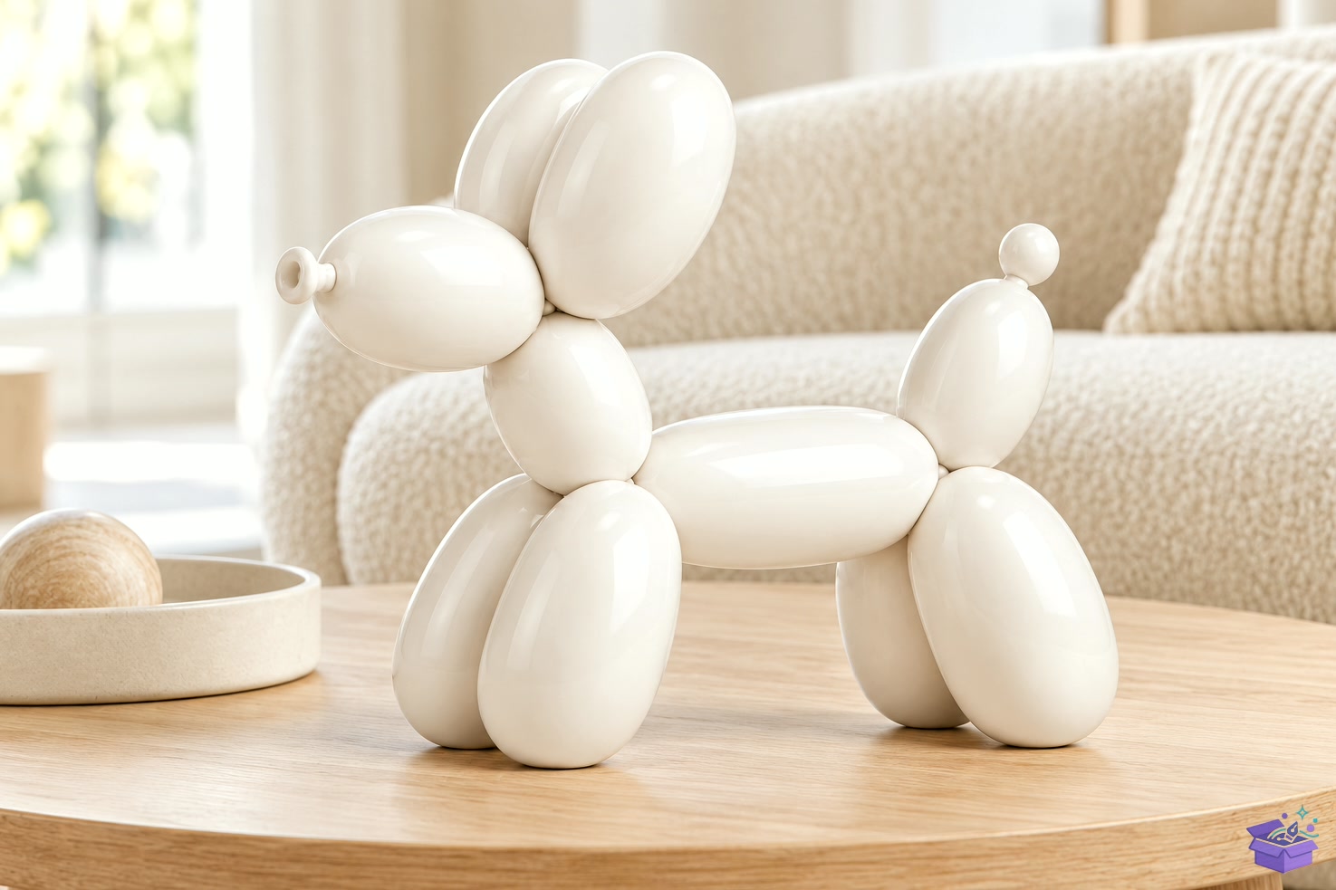 3D Baskı STL Balloon Köpek Sculpture - 3D Baskı ve Model Dosyası (STL, OBJ, 3MF) - 3D İndir (STL, OBJ, 3MF)