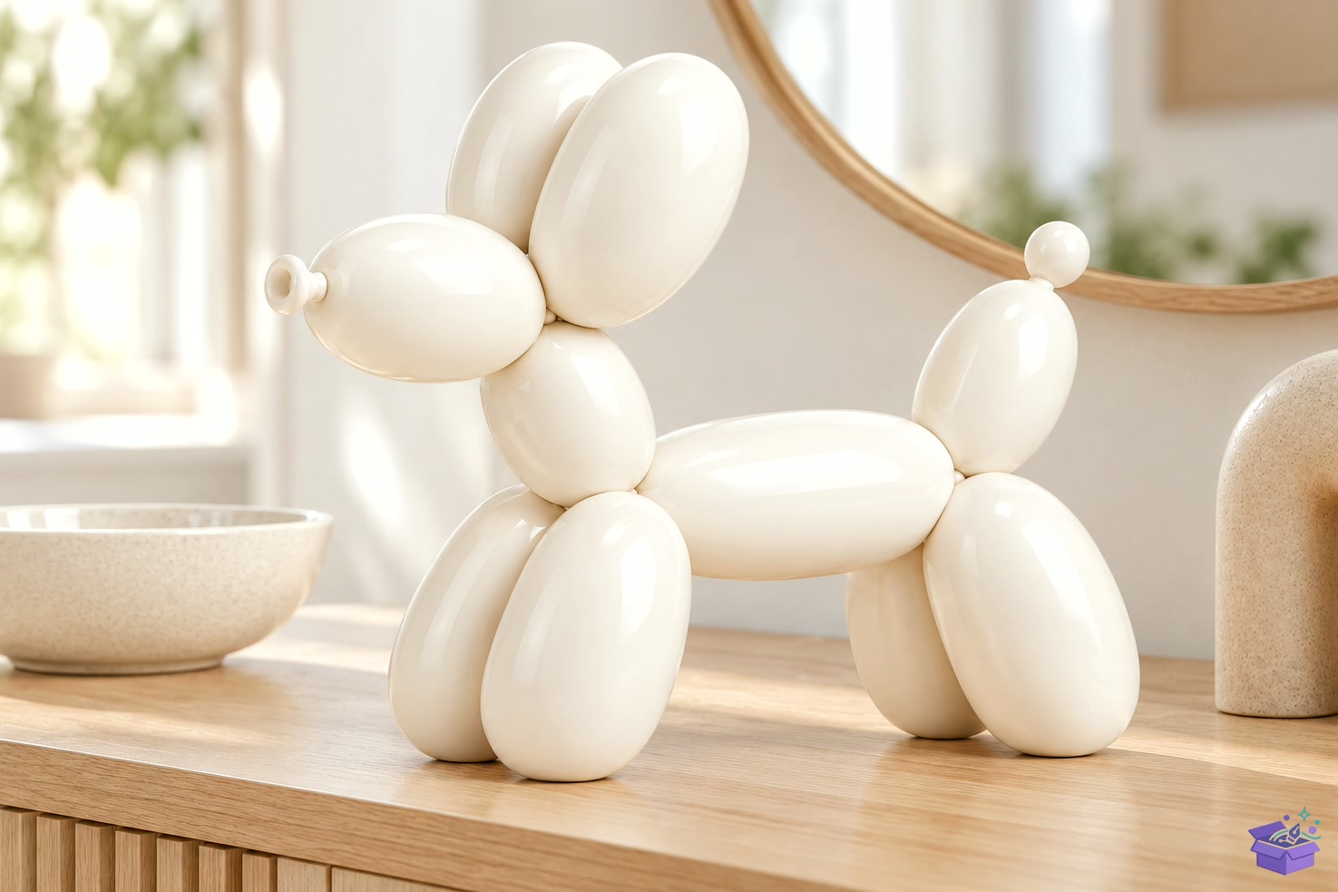 3D Baskı STL Balloon Köpek Sculpture - 3D Baskı ve Model Dosyası (STL, OBJ, 3MF) - detaylı önizleme 2