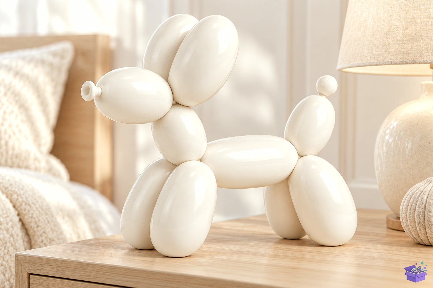 3D Baskı STL Balloon Köpek Sculpture - 3D Baskı ve Model Dosyası (STL, OBJ, 3MF) - detaylı önizleme 3