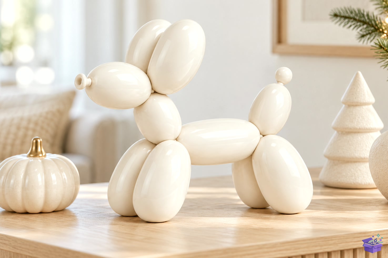 3D Baskı STL Balloon Köpek Sculpture - 3D Baskı ve Model Dosyası (STL, OBJ, 3MF) - detaylı önizleme 4