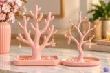 Ağaç Şeklinde Takı ve Aksesuar Düzenleyici (2 Tasarım) - 3D Baskı ve Model Dosyası (STL) - detaylı önizleme 1