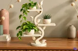 Yapraklı Sarmaşık Sergileme Duvar Rafı - 3D Baskı ve Model Dosyası (STL) - detaylı önizleme 3