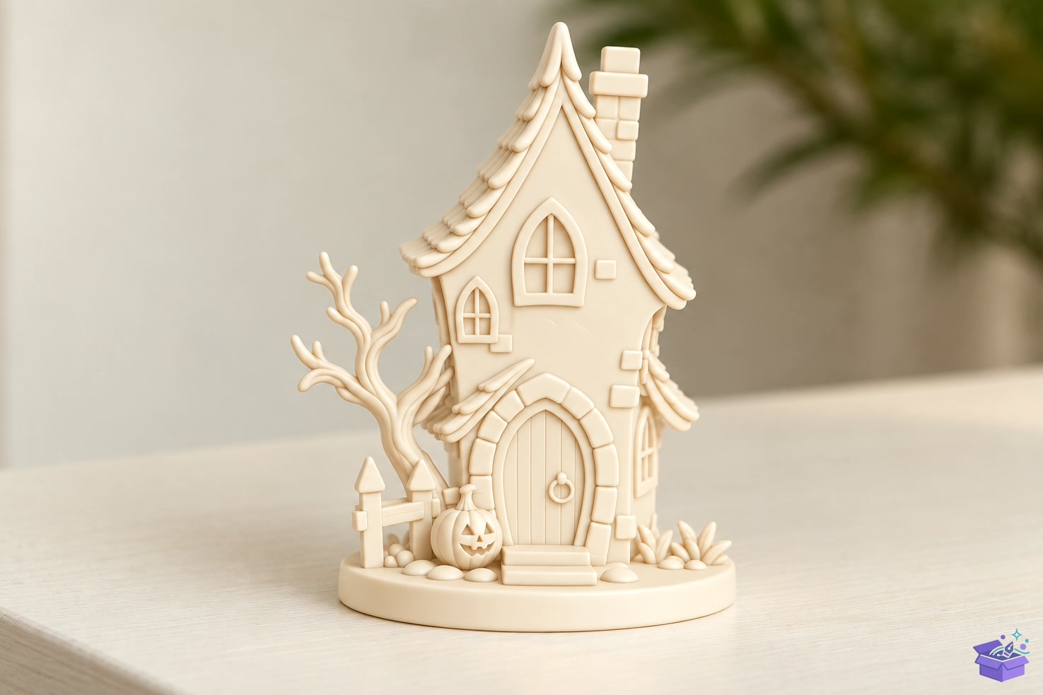 Cadılar Bayramı Haunted House 3D Baskı STL - 3D Baskı ve Model Dosyası (STL, OBJ, 3MF) - detaylı önizleme 2