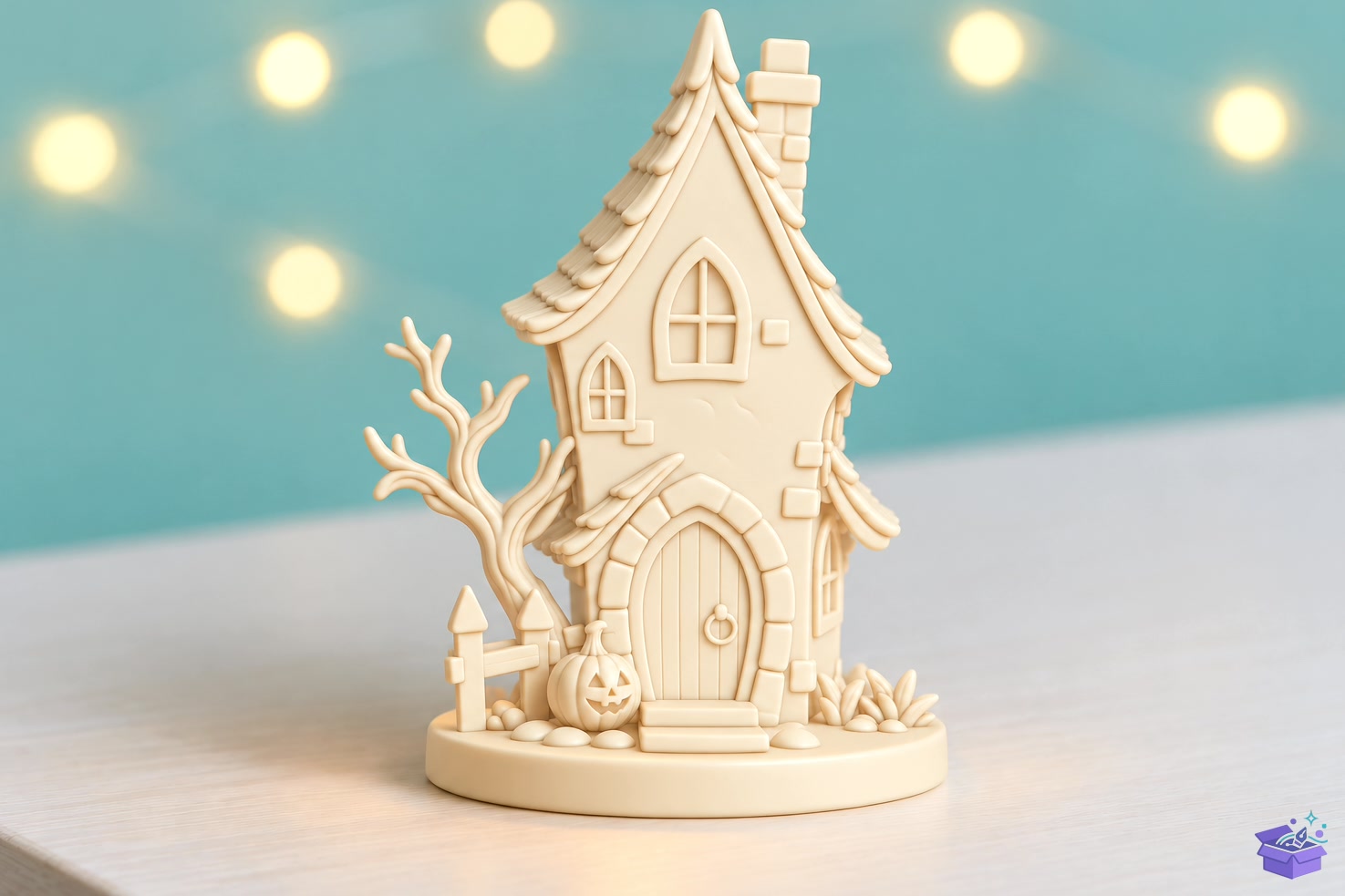 Cadılar Bayramı Haunted House 3D Baskı STL - 3D Baskı ve Model Dosyası (STL, OBJ, 3MF) - detaylı önizleme 3