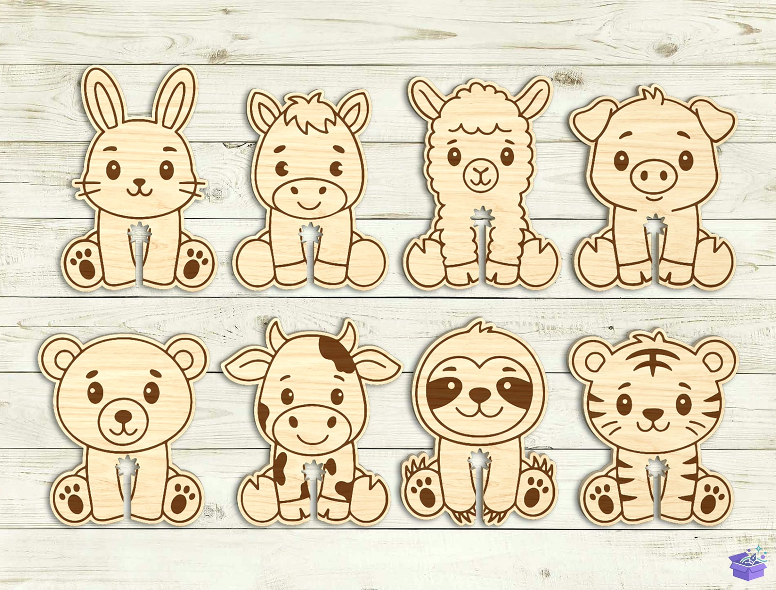 Cute Animal Bread Clip SVG - 3D Baskı ve Model Dosyası (STL, OBJ, 3MF) - detaylı önizleme 4