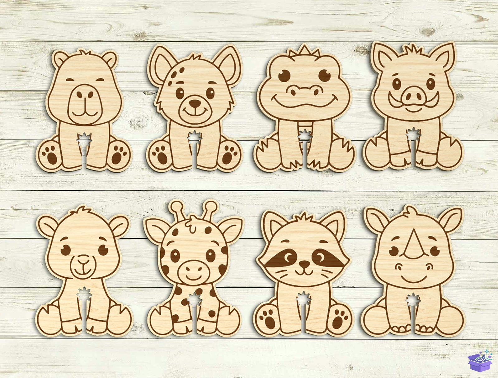 Cute Animal Bread Clip SVG - 3D Baskı ve Model Dosyası (STL, OBJ, 3MF) - detaylı önizleme 5