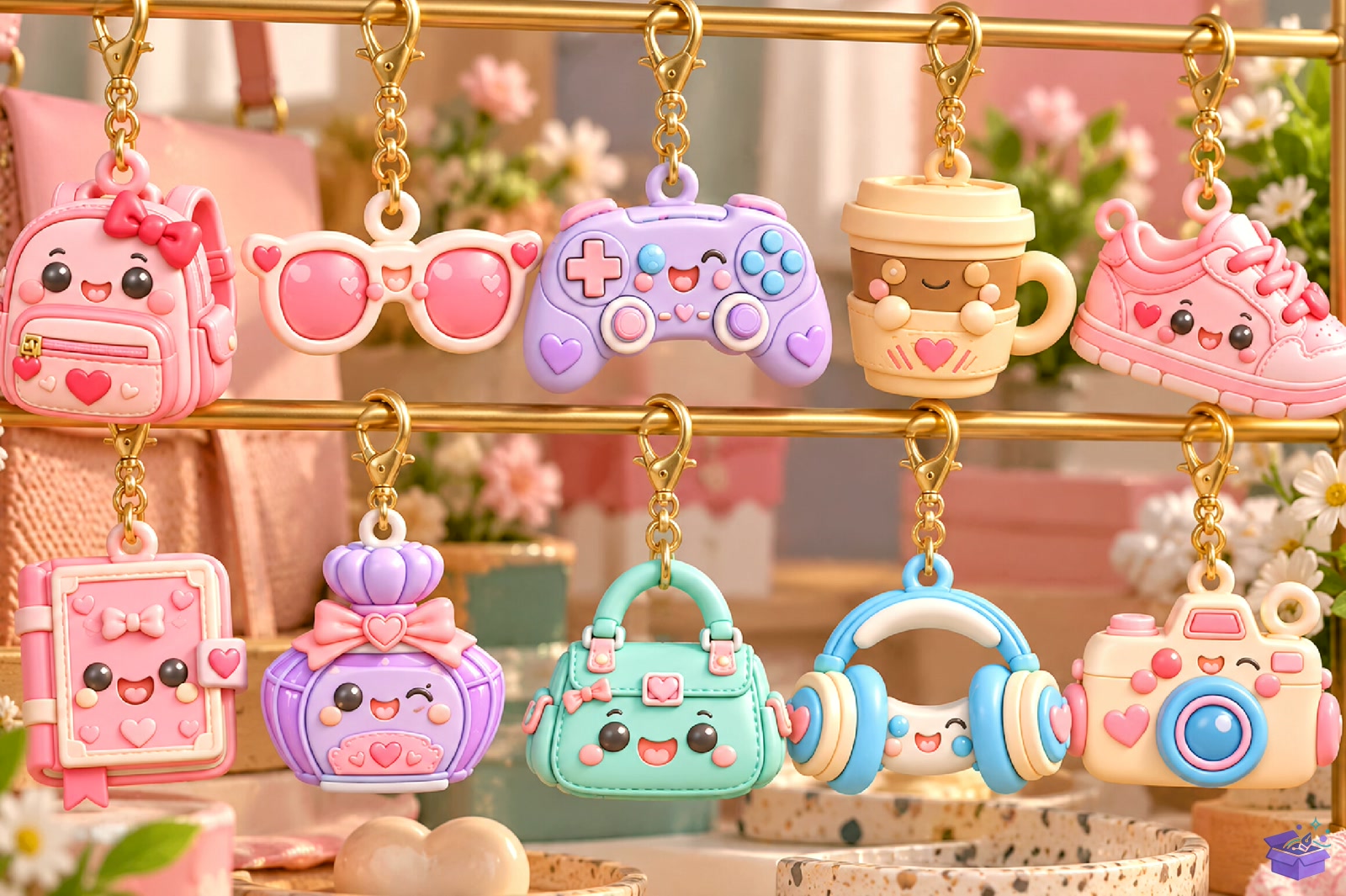 Kawaii Charm - 3D Baskı ve Model Dosyası (STL, OBJ, 3MF) - detaylı önizleme 2