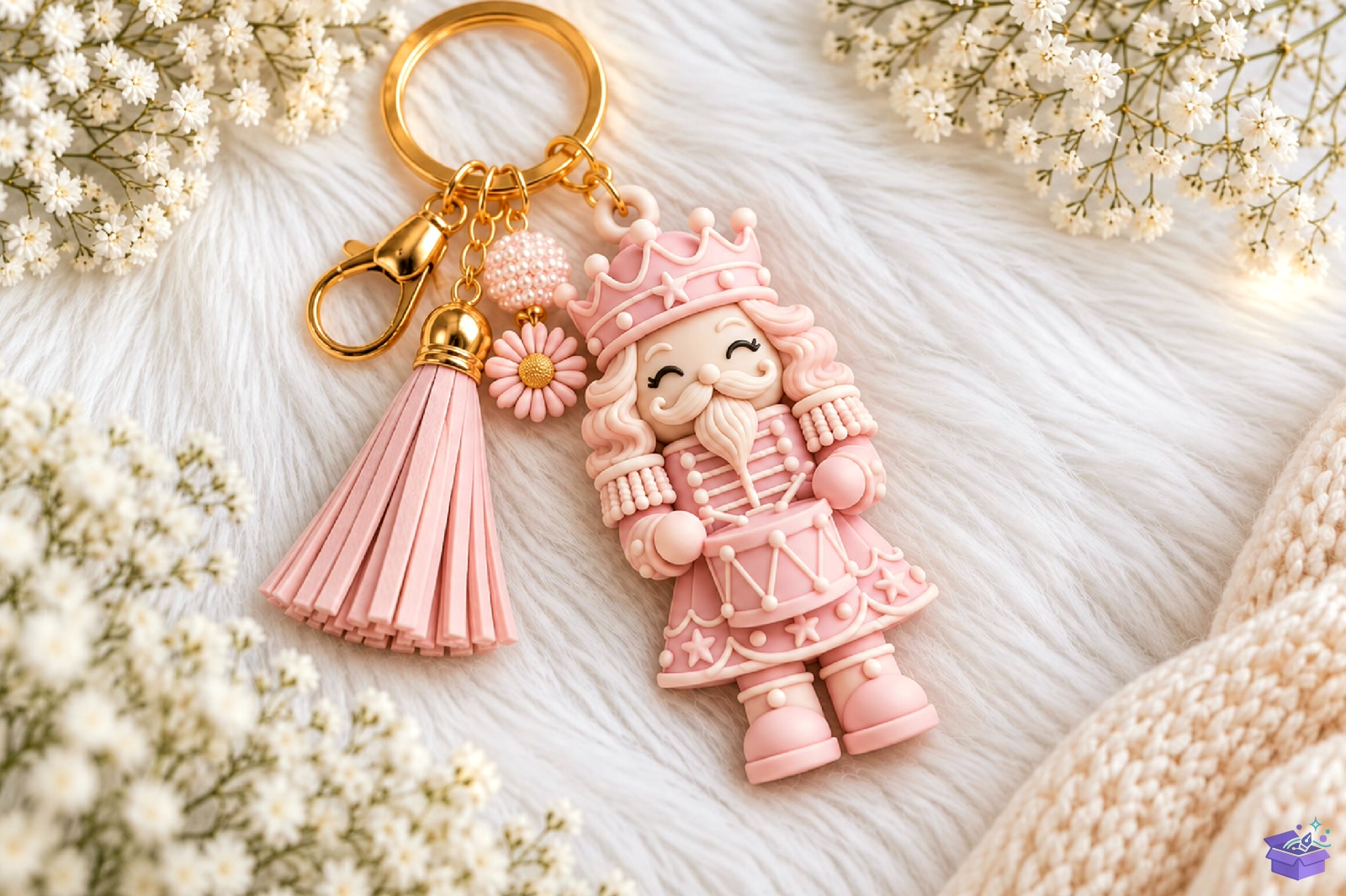 Nutcracker Yılbaşı Anahtarlık STL - 3D Baskı ve Model Dosyası (STL, OBJ, 3MF) - 3D İndir (STL, OBJ, 3MF)