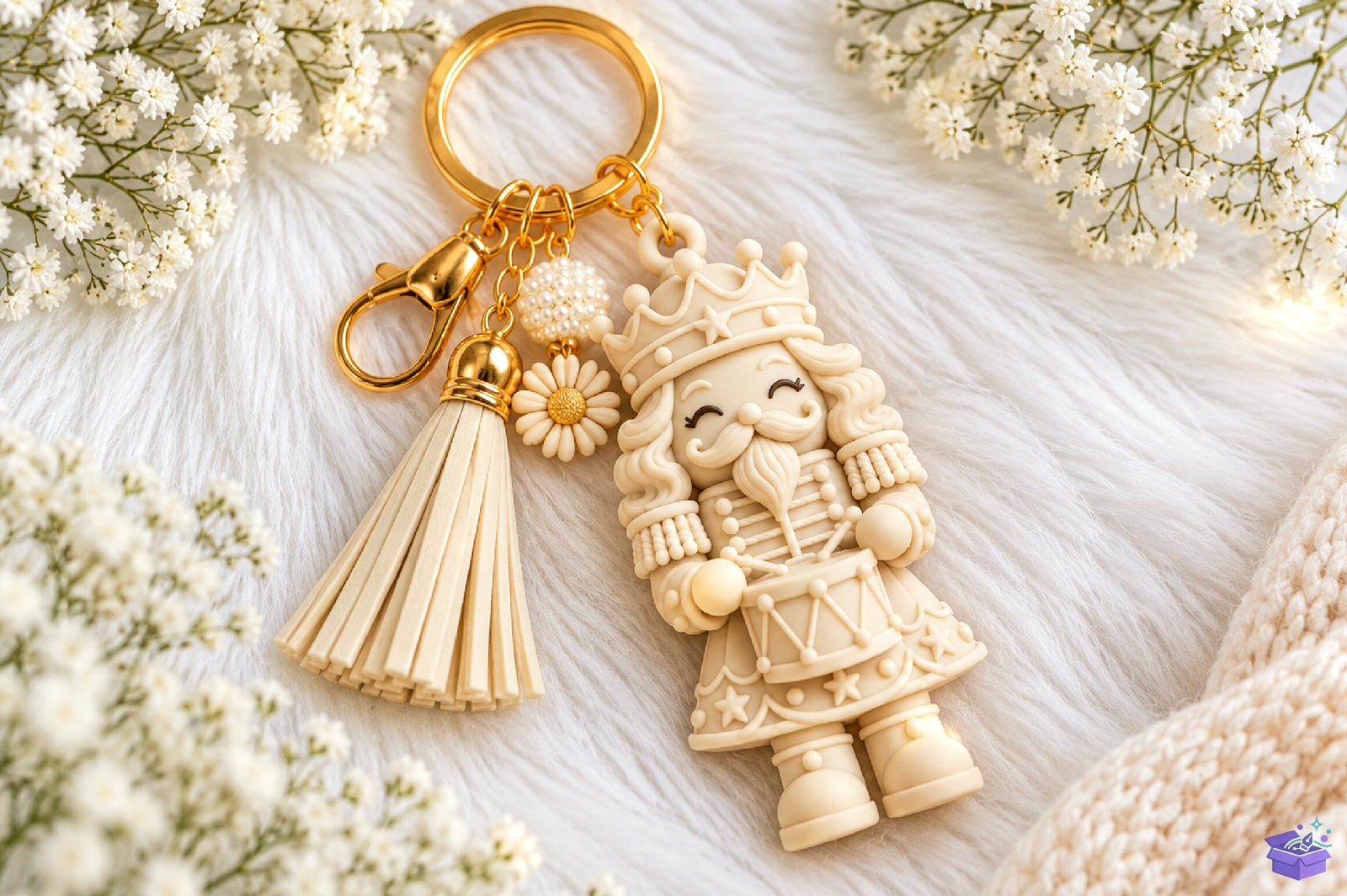 Nutcracker Yılbaşı Anahtarlık STL - 3D Baskı ve Model Dosyası (STL, OBJ, 3MF) - detaylı önizleme 2
