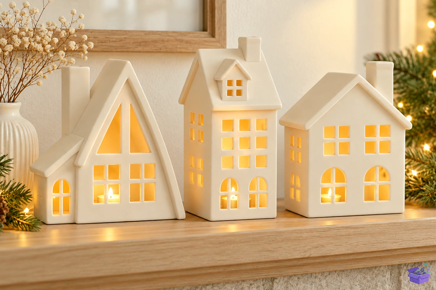 3D Baskı STL Yılbaşı House Fener - 3D Baskı ve Model Dosyası (STL, OBJ, 3MF) - detaylı önizleme 2