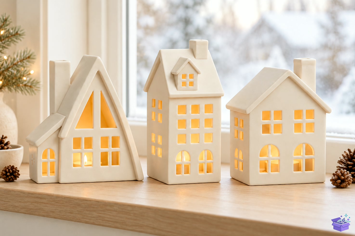 3D Baskı STL Yılbaşı House Fener - 3D Baskı ve Model Dosyası (STL, OBJ, 3MF) - detaylı önizleme 5
